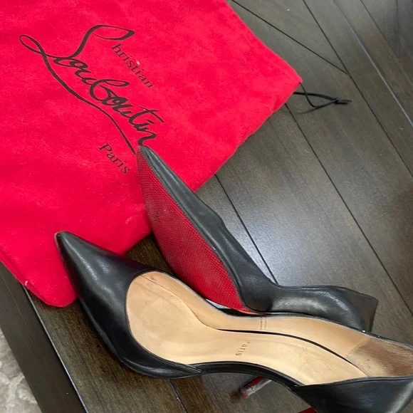 Christian Louboutin Shoes Authentic Christian Louboutin Black Poshmark